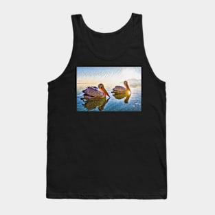 Shattered Pelicans Tank Top